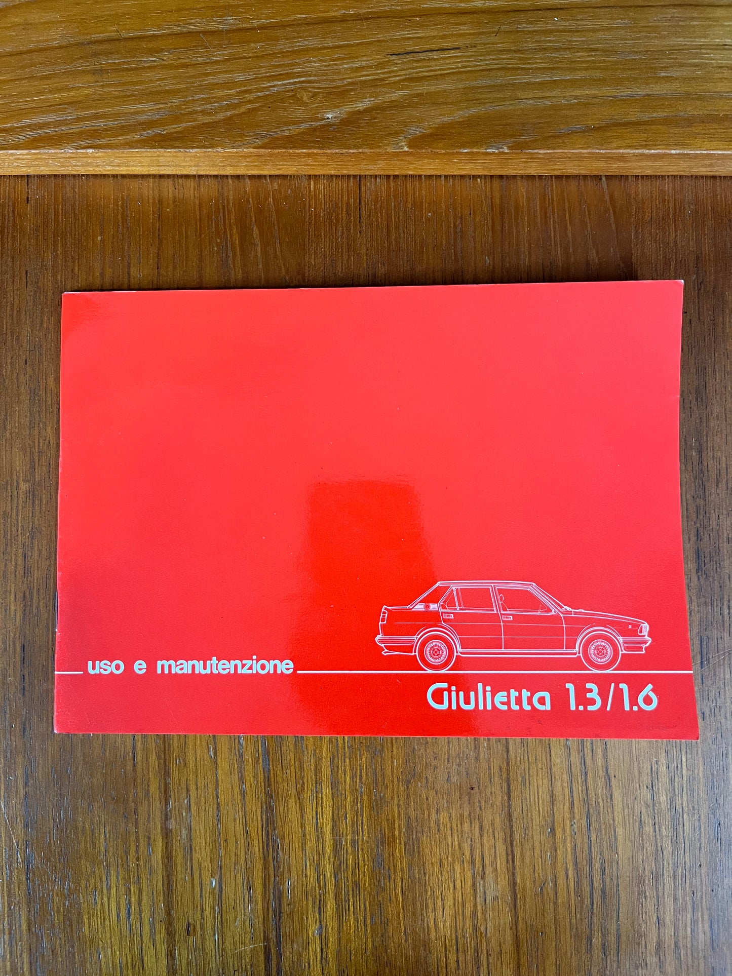 Libretto uso e manutenzione Alfa Romeo Giulietta 1.3/1.6
