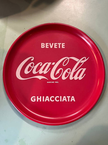 Vassoio Bevete Coca-Cola ghiacciata