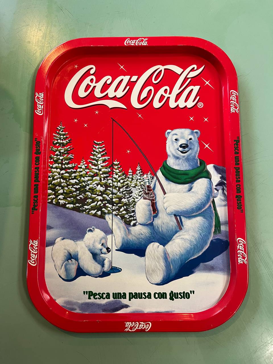 Vassoio Coca-Cola Polar Bear