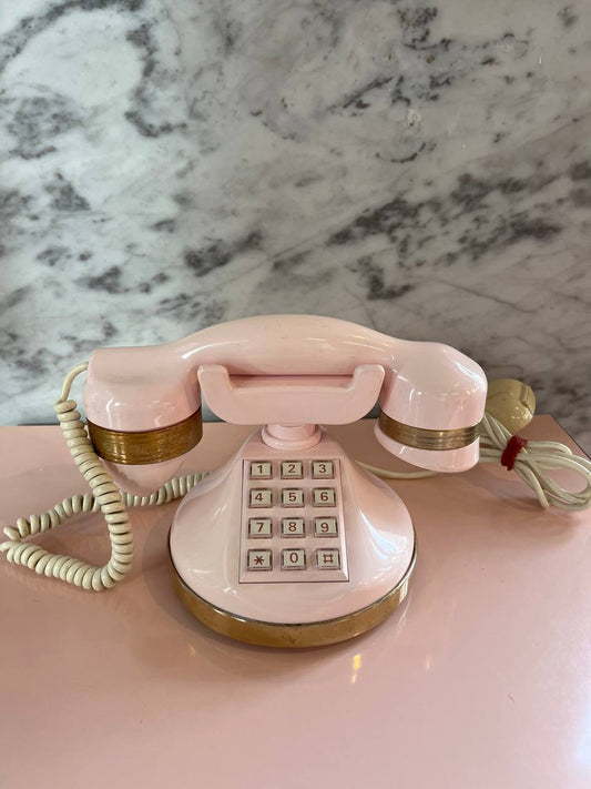 Telefono vintage - Rosa